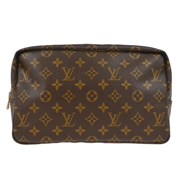 Louis Vuitton Monogram Trousse Toilette 28 Cosmetic Pouch - Picture 1 of 15